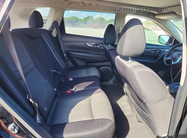 JN8AT2MV1LW120697 2020 NISSAN ROGUE Black უკანა სალონის ხედი