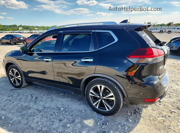JN8AT2MV1LW120697 2020 NISSAN ROGUE Black უკანა მარცხენა
