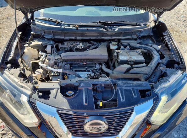 JN8AT2MV1LW120697 2020 NISSAN ROGUE Black ძრავის განყოფილების ხედი