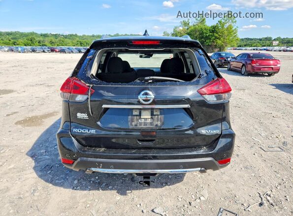 JN8AT2MV1LW120697 2020 NISSAN ROGUE Black უკანა ხედი