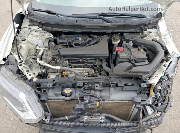 JN8AT2MV1LW139752 2020 NISSAN ROGUE Cream ძრავის განყოფილების ხედი