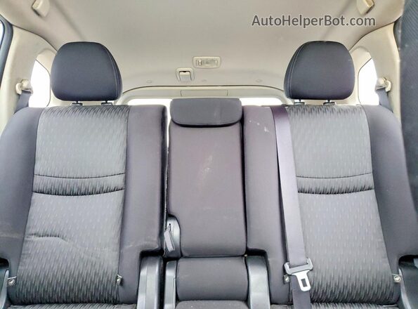 JN8AT2MV1LW139752 2020 NISSAN ROGUE Cream უკანა სავარძლების ხედი