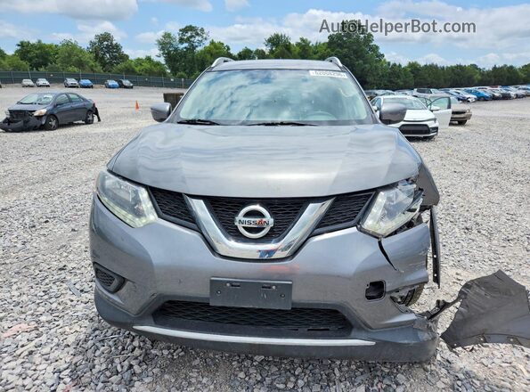 JN8AT2MV2GW141399 2016 NISSAN ROGUE Gray Vista frontal
