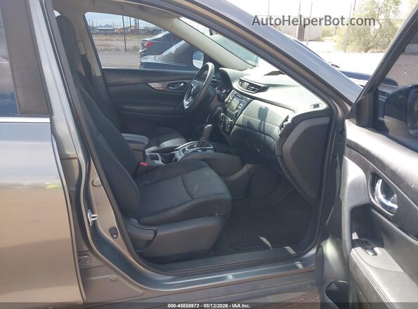 JN8AT2MV2HW012077 2017 NISSAN ROGUE Gray Սալոնի դիմացի տեսք