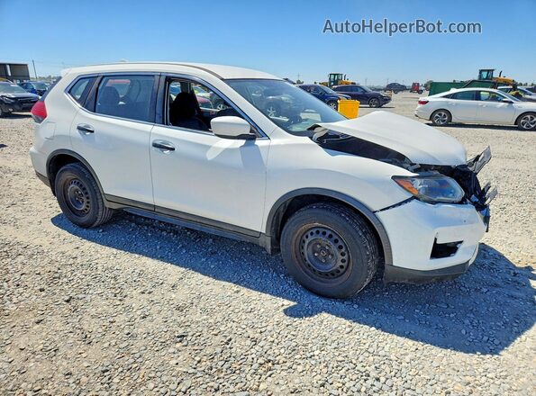 JN8AT2MV2HW012998 2017 NISSAN ROGUE Белый Передняя правая четверть