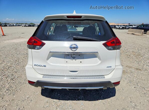 JN8AT2MV2HW012998 2017 NISSAN ROGUE Белый Вид сзади