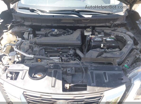 JN8AT2MV2HW019952 2017 NISSAN ROGUE Черный Вид сзади