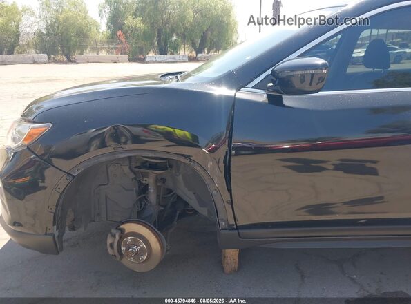 JN8AT2MV2HW019952 2017 NISSAN ROGUE Черный Вид спереди