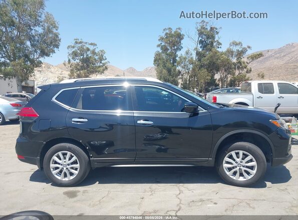 JN8AT2MV2HW019952 2017 NISSAN ROGUE Черный Панорамный вид салона 360°
