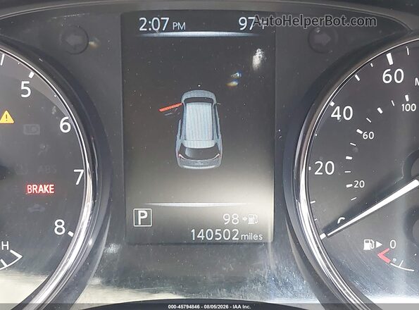 JN8AT2MV2HW019952 2017 NISSAN ROGUE Черный 