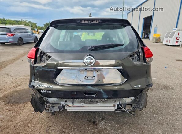 JN8AT2MV2HW021054 2017 NISSAN ROGUE Gray Հետևի տեսք