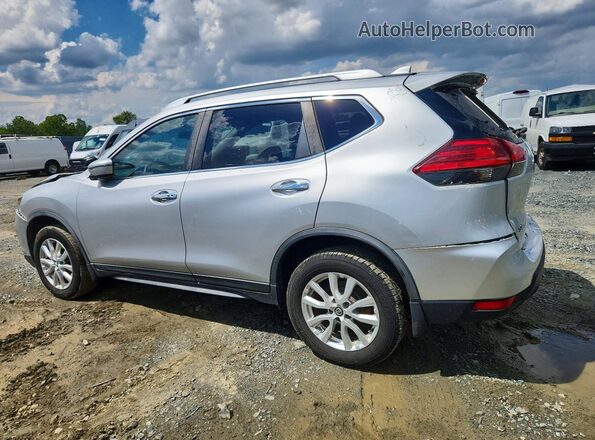 JN8AT2MV2HW022169 2017 NISSAN ROGUE Серебряный Задняя левая четверть