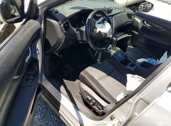JN8AT2MV2HW271717 2017 NISSAN ROGUE Silver წინა პანელის ხედი