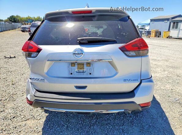 JN8AT2MV2HW271717 2017 NISSAN ROGUE Silver უკანა ხედი