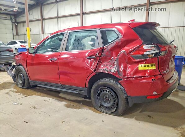 JN8AT2MV2HW275086 2017 NISSAN ROGUE Red Задня ліва чверть