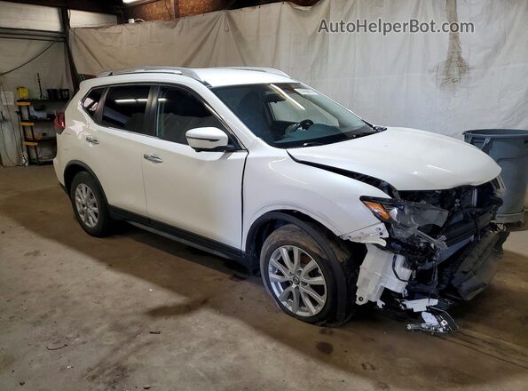 JN8AT2MV2JW307198 2018 NISSAN ROGUE Белый Передняя правая четверть