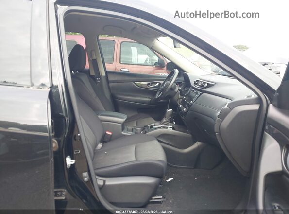 JN8AT2MV2JW312093 2018 NISSAN ROGUE Black Front interior view