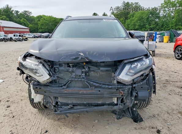 JN8AT2MV2JW320761 2018 NISSAN ROGUE Black წინა ხედი