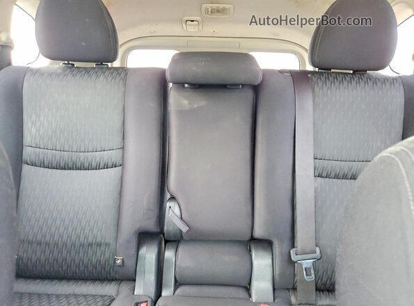 JN8AT2MV2JW320761 2018 NISSAN ROGUE Black უკანა სავარძლების ხედი
