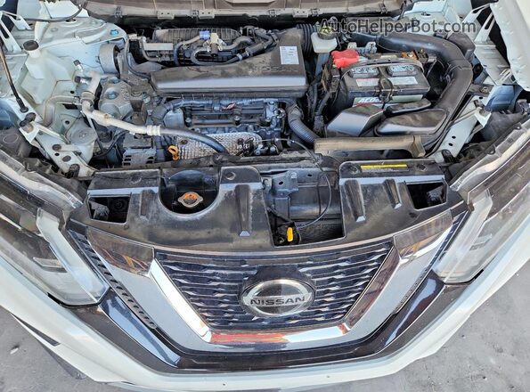 JN8AT2MV2JW354912 2018 NISSAN ROGUE Белый Вид подкапотного пространства