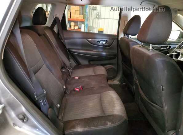 JN8AT2MV2KW371100 2019 NISSAN ROGUE Gray Вид задньої частини салону