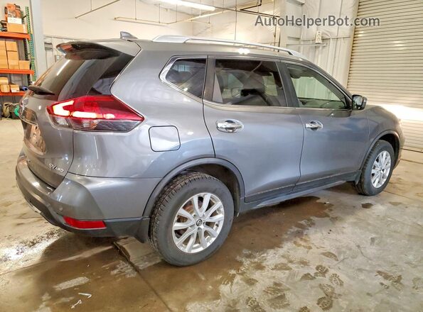 JN8AT2MV2KW371100 2019 NISSAN ROGUE Gray Задня права чверть