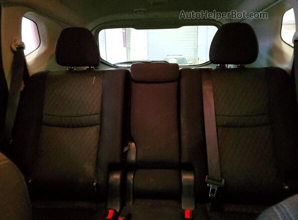 JN8AT2MV2KW371100 2019 NISSAN ROGUE Gray Вид задніх сидінь