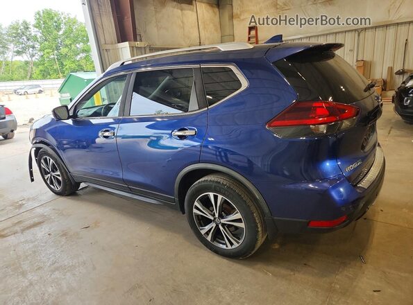 JN8AT2MV2KW399706 2019 NISSAN ROGUE Blue Հետևի ձախ