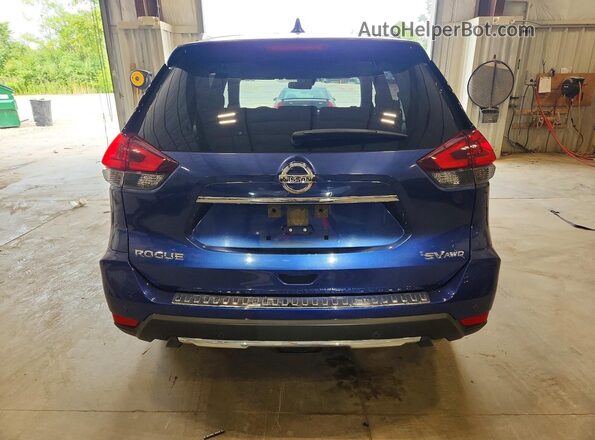 JN8AT2MV2KW399706 2019 NISSAN ROGUE Blue Հետևի տեսք