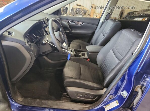 JN8AT2MV2KW399706 2019 NISSAN ROGUE Blue Սալոնի դիմացի տեսք