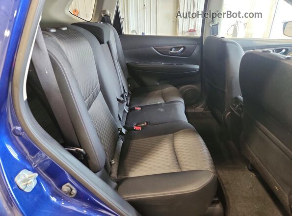 JN8AT2MV2KW399706 2019 NISSAN ROGUE Blue Սալոնի հետևի տեսք