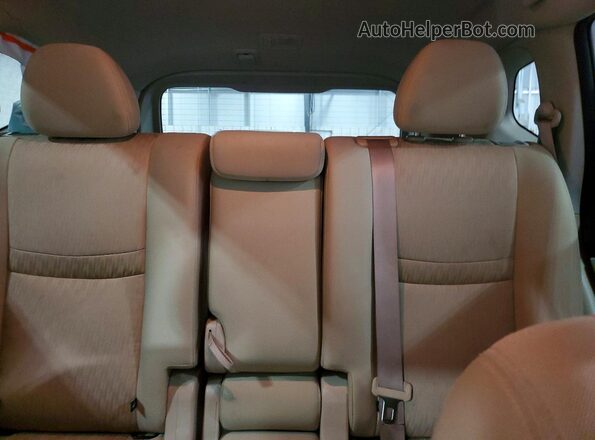 JN8AT2MV2LW135287 2020 NISSAN ROGUE White უკანა სავარძლების ხედი