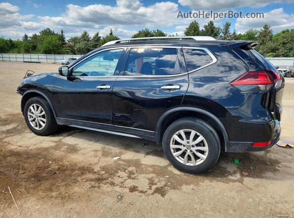 JN8AT2MV2LW144782 2020 NISSAN ROGUE Black Rear left