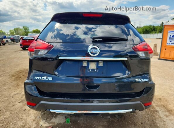 JN8AT2MV2LW144782 2020 NISSAN ROGUE Black Rear view