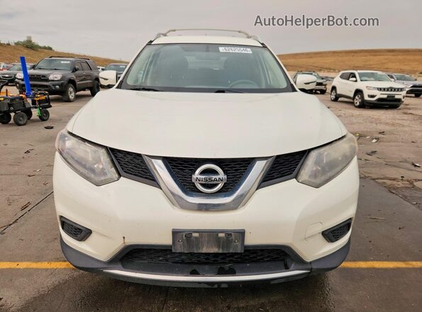JN8AT2MV3GW132324 2016 NISSAN ROGUE White Widok z przodu