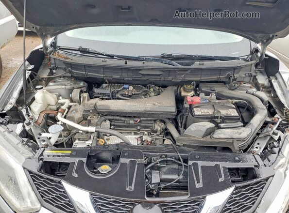 JN8AT2MV3GW132985 2016 NISSAN ROGUE Серый Вид задней части салона