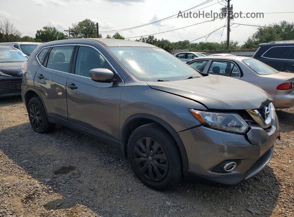 JN8AT2MV3GW138205 2016 NISSAN ROGUE Gray Front right