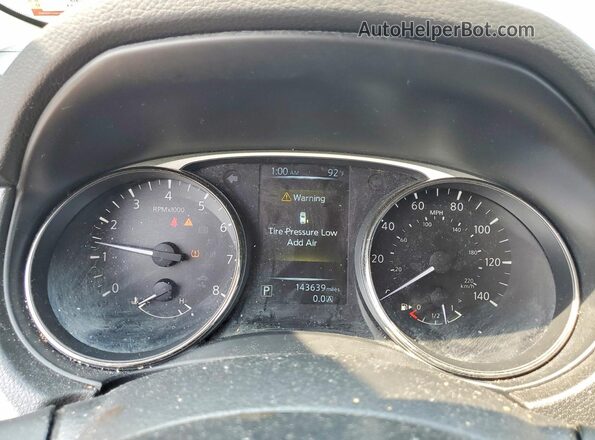 JN8AT2MV3GW138205 2016 NISSAN ROGUE Gray Instrument cluster view
