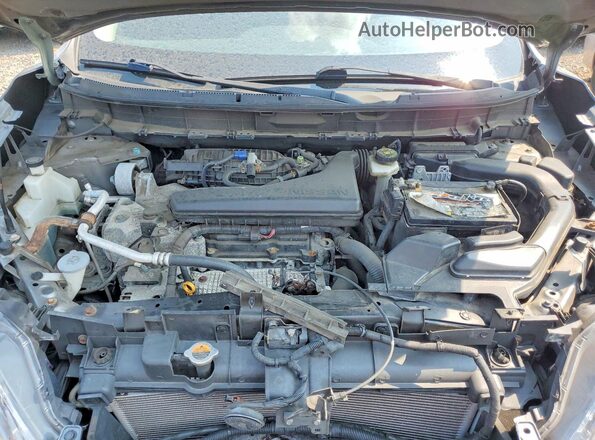 JN8AT2MV3GW138205 2016 NISSAN ROGUE Gray Engine compartment view