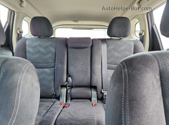 JN8AT2MV3GW138804 2016 NISSAN ROGUE Green Вид задніх сидінь