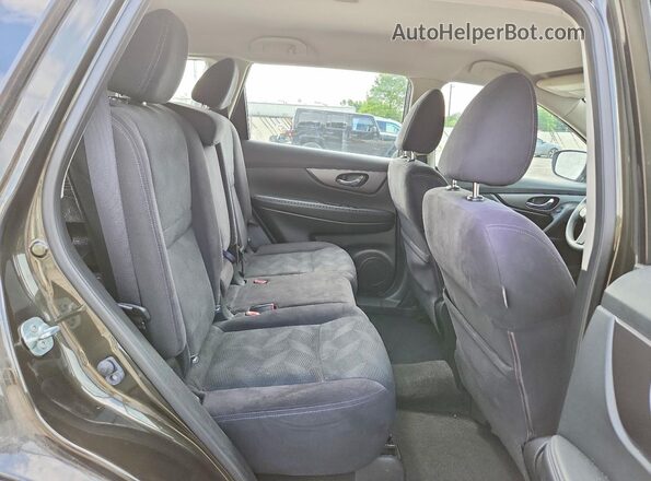 JN8AT2MV3GW138804 2016 NISSAN ROGUE Green Вид задньої частини салону