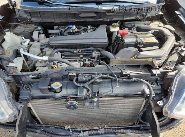 JN8AT2MV3GW138804 2016 NISSAN ROGUE Green Вид підкапотного простору