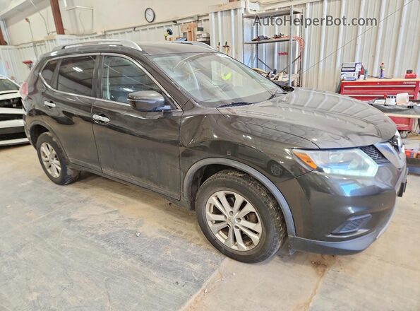 JN8AT2MV3GW141492 2016 NISSAN ROGUE Black Przód prawy