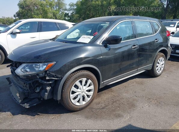 JN8AT2MV3HW001394 2017 NISSAN ROGUE Black Front left