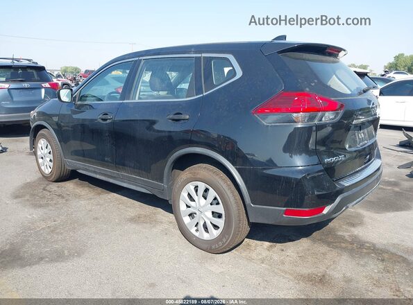 JN8AT2MV3HW001394 2017 NISSAN ROGUE Black Rear left