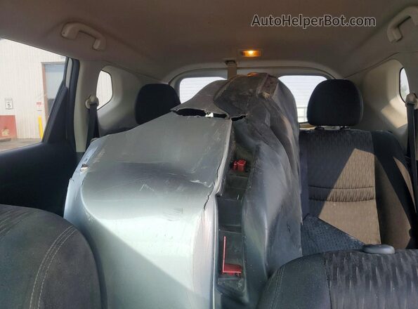 JN8AT2MV3HW015425 2017 NISSAN ROGUE Silver Vista de los asientos traseros