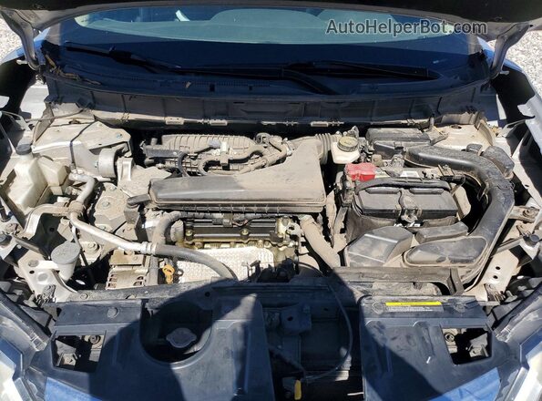 JN8AT2MV3HW260256 2017 NISSAN ROGUE Silver Շարժիչի բաժամունքի տեսք