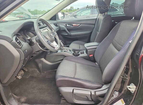 JN8AT2MV3JW310286 2018 NISSAN ROGUE Black Widok zestawu wskaźników