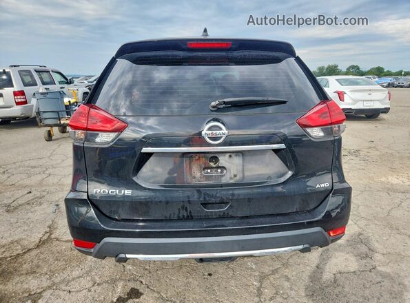JN8AT2MV3JW310286 2018 NISSAN ROGUE Black Widok deski rozdzielczej