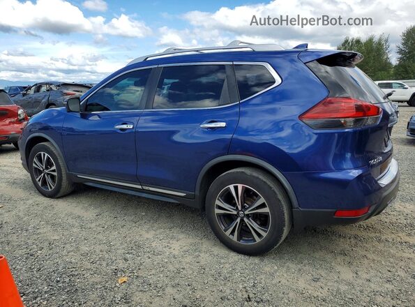 JN8AT2MV3JW355003 2018 NISSAN ROGUE Синий Вид спереди